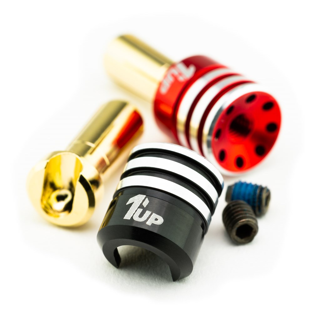 1UP Racing 5mm heatsink bullet plugs